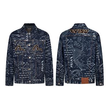 EVISU   2025秋冬新款風衣夾克外套  尺寸偏大
