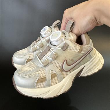NIKE V2K RUN旋鈕扣童鞋老爹鞋