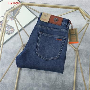 HERMES   2025秋季新款休閒牛仔褲