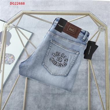 D&G   2025秋季新款休閒牛仔褲