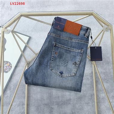 LouisVuitton  2025秋季新款休閒牛仔褲