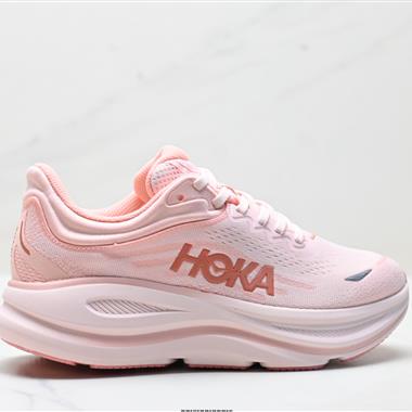 HOKA ONE ONE Bondi 9 復古舒適防滑耐磨 低幫 山地戶外跑步鞋