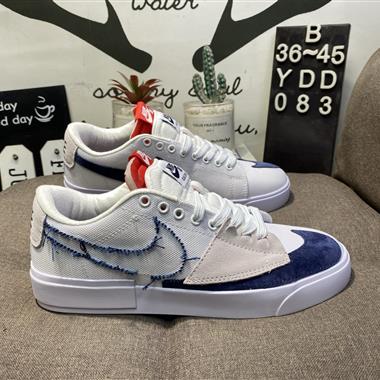NIKE Zoom Blazer 牛仔布面低幫運動板鞋