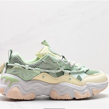 FILA  FLUID 5 貓爪5.0 簡約舒適 防滑耐磨低幫老爹鞋