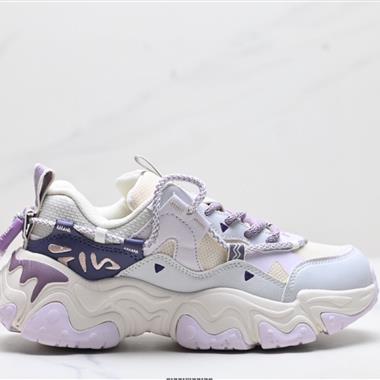 FILA  FLUID 5 貓爪5.0 簡約舒適 防滑耐磨低幫老爹鞋