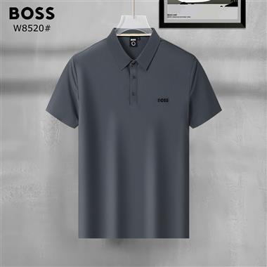 BOSS   2025夏季新款短袖POLO衫