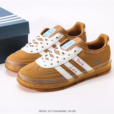 Bad Bunny x Adidas Originals Gazelle INdoor 三葉草休閒防滑耐磨低幫板鞋