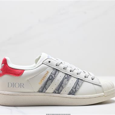 Adidas Originals Superstar 系列低幫經典百搭休閒運動板鞋