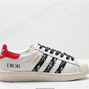 Adidas Originals Superstar 系列低幫經典百搭休閒運動板鞋