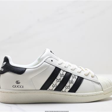 Adidas Originals Superstar 系列低幫經典百搭休閒運動板鞋