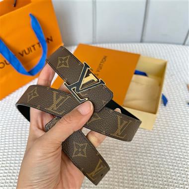 LOUIS VUITTON   2025新款時尚皮帶  3.0CM