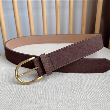 PRADA   2025新款時尚皮帶  3.5CM