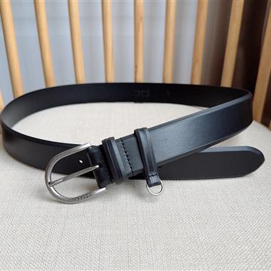 PRADA   2025新款時尚皮帶  3.5CM