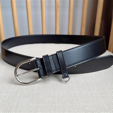 PRADA   2025新款時尚皮帶  3.5CM