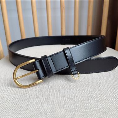 PRADA   2025新款時尚皮帶  3.5CM