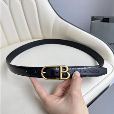 Balenciaga   2025新款時尚皮帶  2.5CM