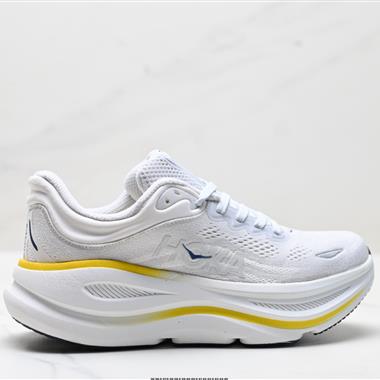 HOKA ONE ONE Bondi 9 復古舒適防滑耐磨 低幫 山地戶外跑步鞋