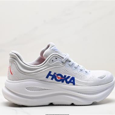 HOKA ONE ONE Bondi 9 復古舒適防滑耐磨 低幫 山地戶外跑步鞋
