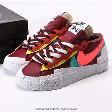 SACAI x Nike Blazer Low 重疊設計前衛開拓者低幫百搭板鞋