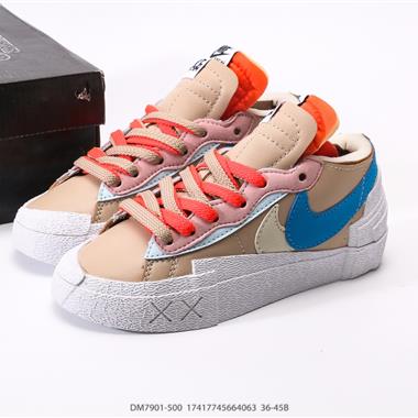 SACAI x Nike Blazer Low 重疊設計前衛開拓者低幫百搭板鞋