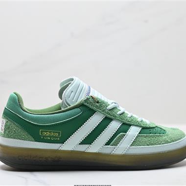 Bad Bunny x Adidas Originals Gazelle INdoor 三葉草休閒防滑耐磨低幫板鞋