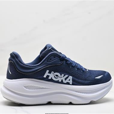 HOKA ONE ONE Bondi 9 復古舒適防滑耐磨 低幫 山地戶外跑步鞋