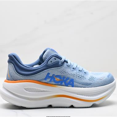 HOKA ONE ONE Bondi 9 復古舒適防滑耐磨 低幫 山地戶外跑步鞋