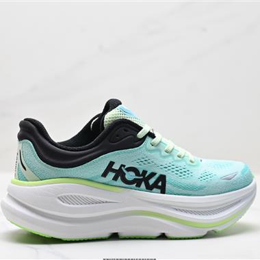 HOKA ONE ONE Bondi 9 復古舒適防滑耐磨 低幫 山地戶外跑步鞋