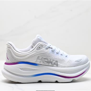 HOKA ONE ONE Bondi 9 復古舒適防滑耐磨 低幫 山地戶外跑步鞋