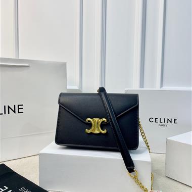CELINE   2025新款女生時尚包包 尺寸：19.5*4*13CM