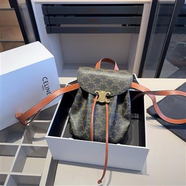 CELINE   2025新款女生時尚包包 尺寸：18*22*12CM