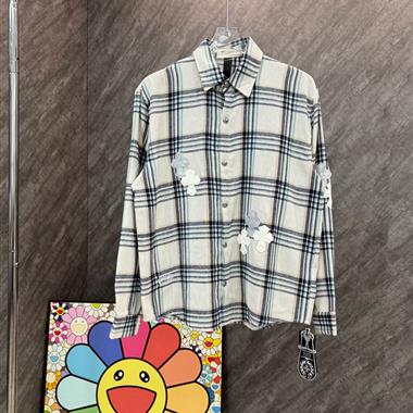 Chrome Hearts   2025秋冬新款長袖襯衫  尺寸偏大