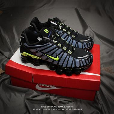 Nike Shox OG "Black/Red" R4氣柱減震器科技前衛超跑慢跑鞋