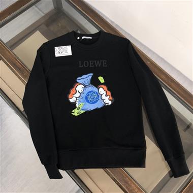  LOEWE   2025秋冬新款衛衣帽T  尺寸偏大