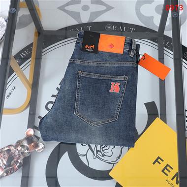 HERMES   2025秋冬新款休閒牛仔褲