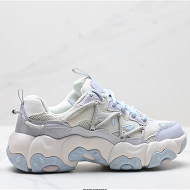 FILA FLUID 6 貓爪6.0 簡約舒適 防滑耐磨低幫老爹鞋