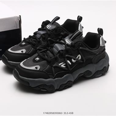 FILA FUSION熔巖鞋老爹鞋厚底運動鞋