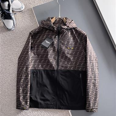FENDI   2025秋冬新款風衣夾克外套
