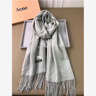 ACNE  2024秋冬新款時尚圍巾 尺寸：200-70