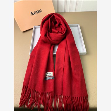 ACNE  2024秋冬新款時尚圍巾 尺寸：200-70