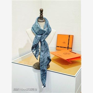 HERMES  2024秋冬新款時尚圍巾 尺寸：140-140