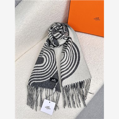 HERMES  2025秋冬新款時尚圍巾 尺寸：190-35