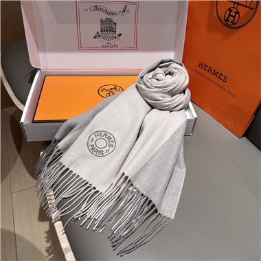 HERMES  2025秋冬新款時尚圍巾 尺寸：190-35