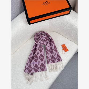 HERMES  2025秋冬新款時尚圍巾 尺寸：180-30