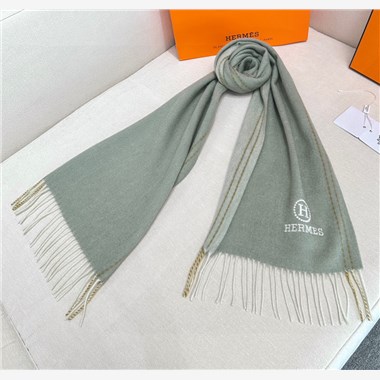 HERMES  2025秋冬新款時尚圍巾 尺寸：200-32