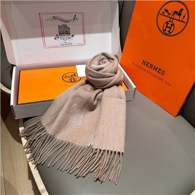 HERMES  2025秋冬新款時尚圍巾 尺寸：180-30