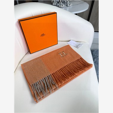 HERMES  2025秋冬新款時尚圍巾 尺寸：190-45