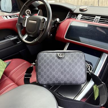 GUCCI   2025新款男生時尚包包  尺寸：27x18x7.5CM