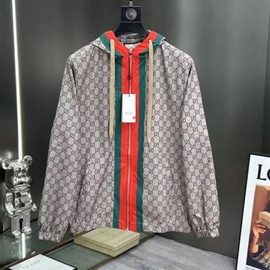 GUCCI   2025秋冬新款風衣夾克外套