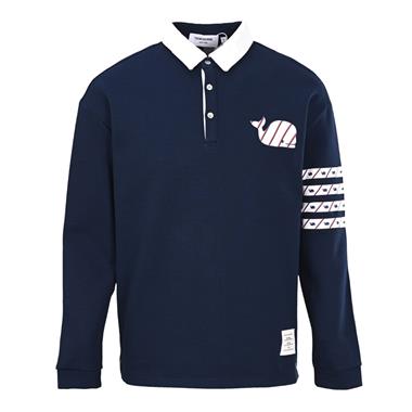 THOM BROWNE   2025秋冬新款長袖POLO衫